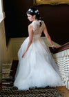 Ivory silk flower crown - Handmade in Toronto Canada - Wedding Trends Magazine