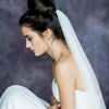 simple narrow soft tulle for wedding dress