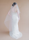 ivory chapel length pearl wedding veil for modern brides in canada