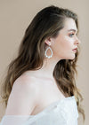 large pearl teardrop earrings with pearl stud for modern brides in canada