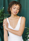 freshwater pearl bridal jewelry for weddings