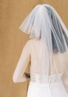 modern wedding veil made in canada for cool brides