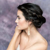 Pearl Cluster Bridal Drop Earrings - Handmade in Toronto Canada - Blair Nadeau Bridal Adornments - Whitney Heard Photography