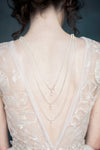 crystal bridal necklace for low back wedding dresses in canada