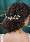 handmade gold pearl bridal accessories in toronto