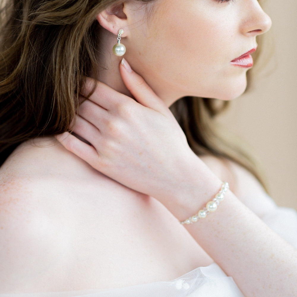 Swarovski bridal bracelet top