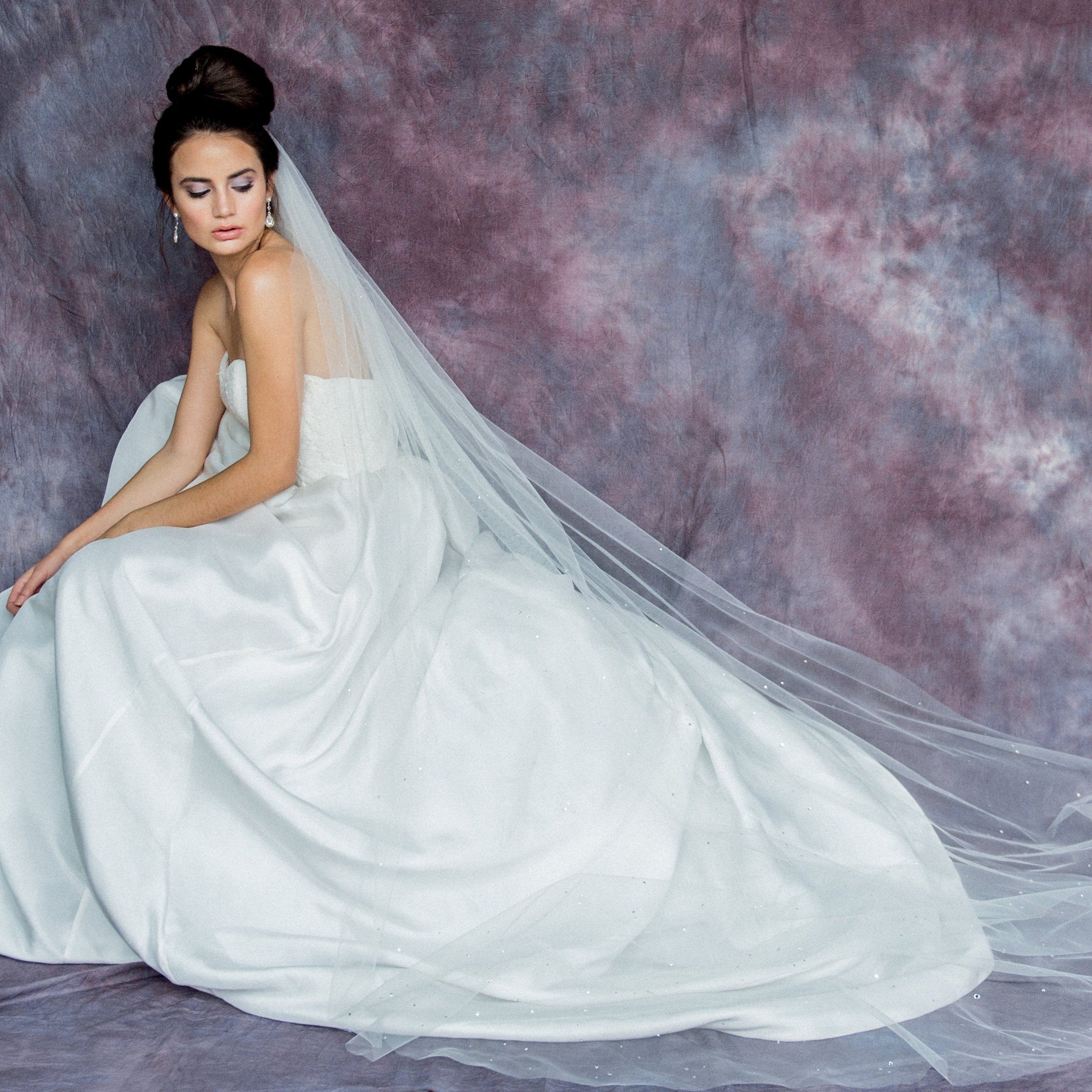 Handmade wedding veils on sale