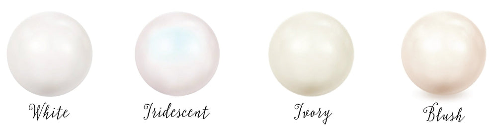 GLENN Pearl Drop Bridal Earrings