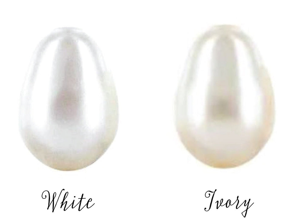 pearl colour card for June back necklace