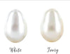 JESS Double Pearl Drop Bridal Earrings