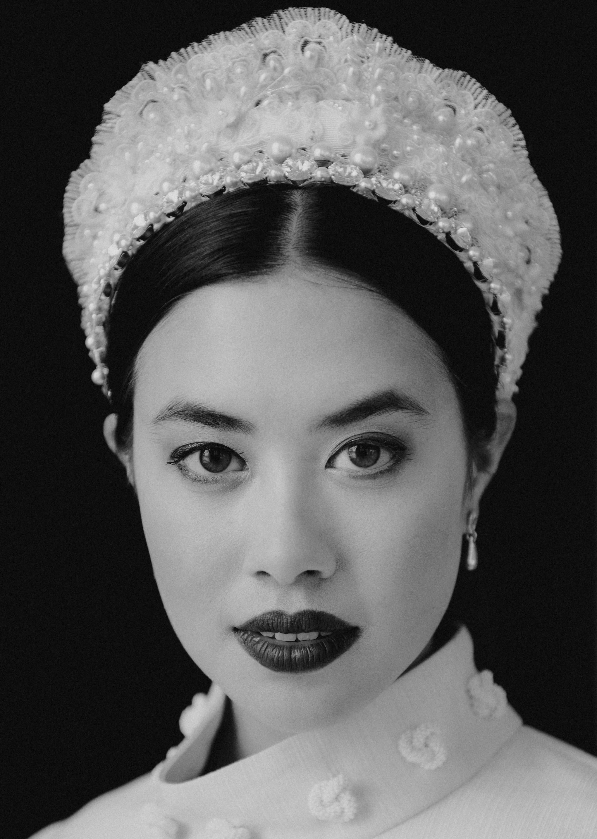 couture bridal millinery for fashionable brides