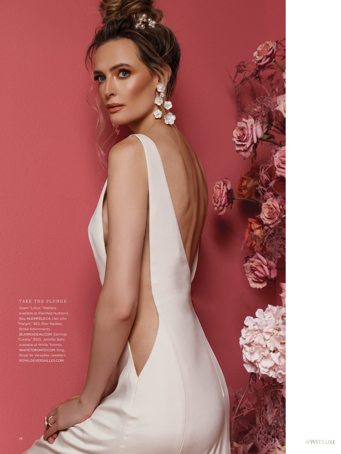 MARGOT Large Pearl Bridal Hair Pins